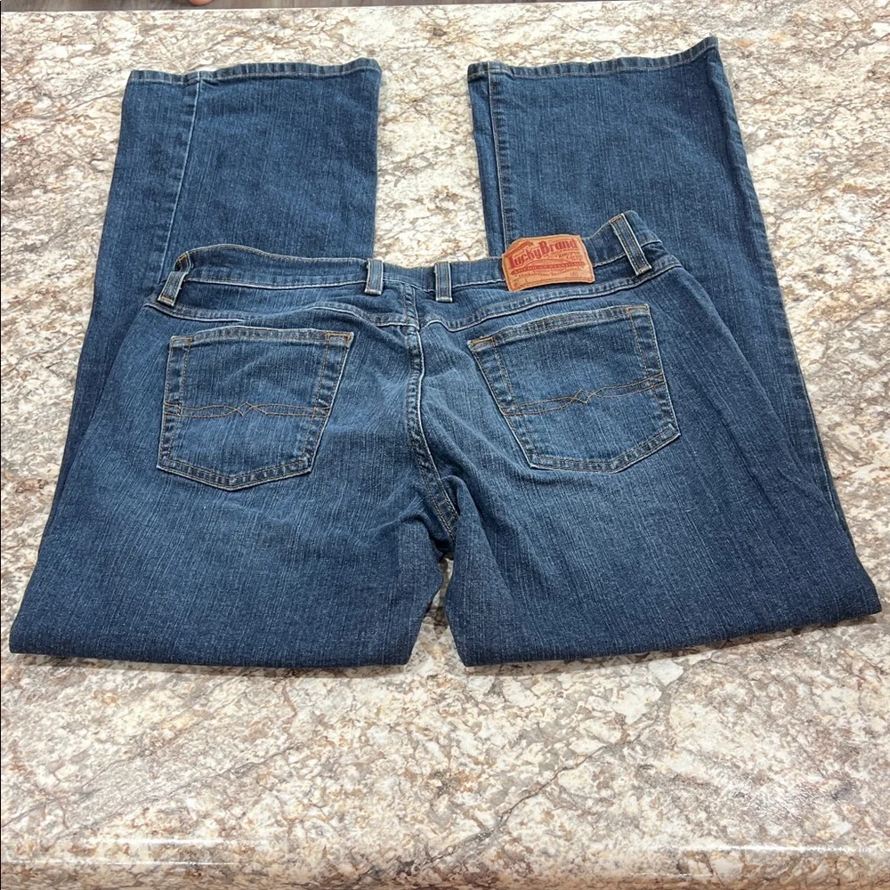 Lucky Brand Indigo Straight Leg Jeans - Picture 5 of 8